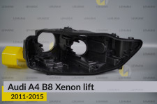 Корпус фари Audi A4 B8 Xenon (2011-2015) рест правий