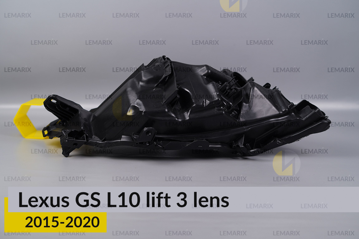 Корпус фары Lexus GS L10 3 линзы (2015-2020) рест левый