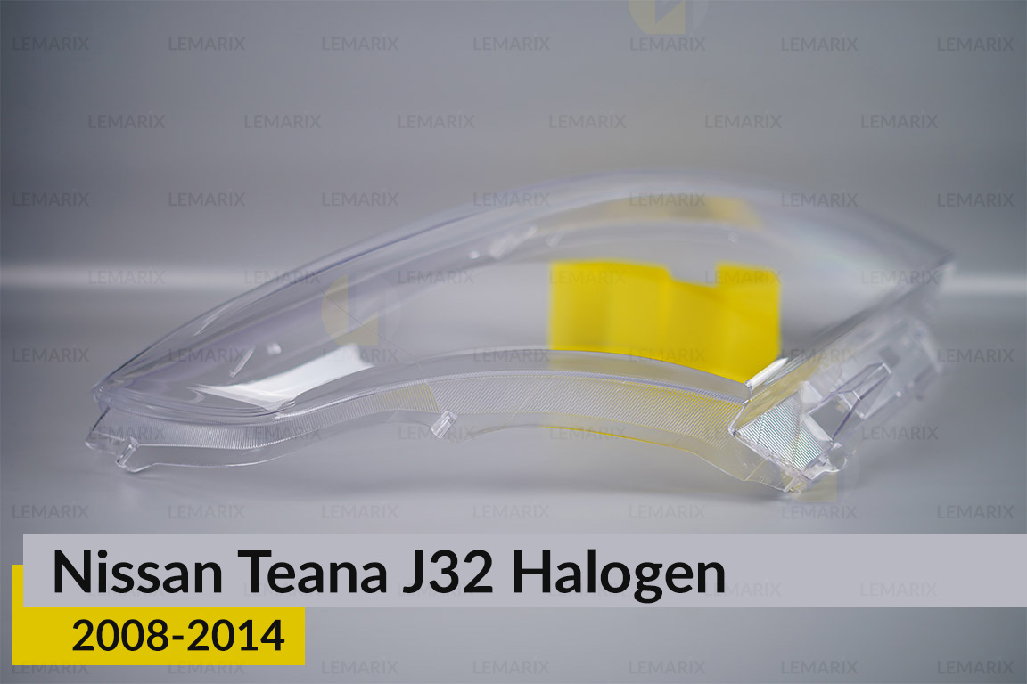 Скло фари Nissan Teana J32 Halogen (2008-2014) праве