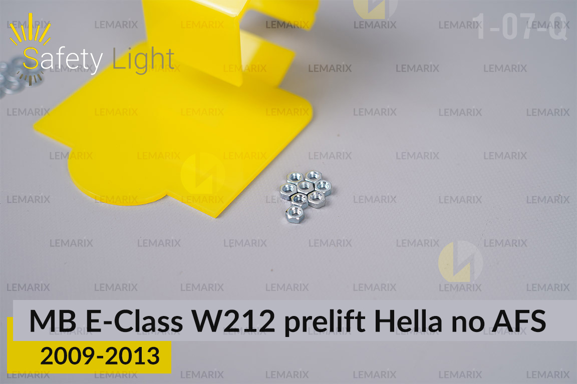 Перехідна рамка для Mercedes-Benz E-Class W212 Hella no AFS (2009-2013) дорест