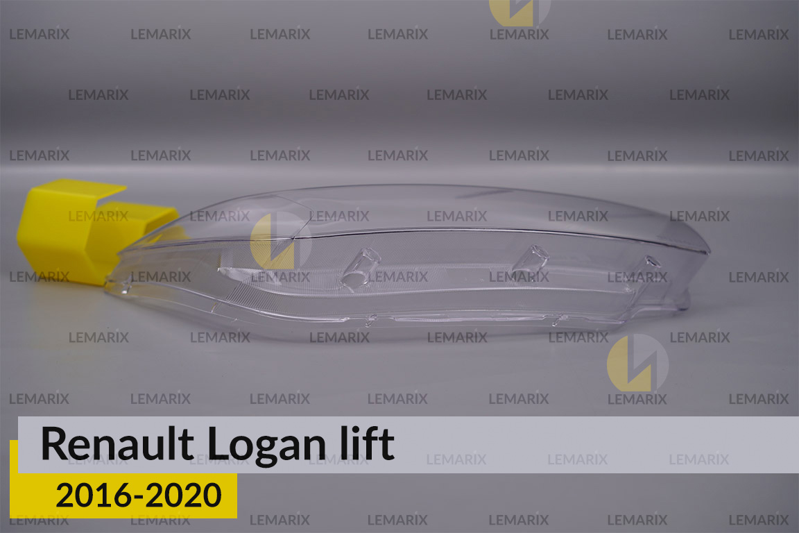 Скло фари Renault Logan (2016-2020) рест праве