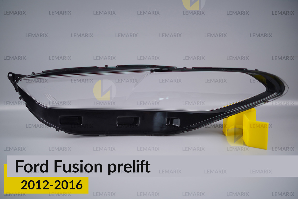 Скло фари Ford Fusion (2012-2016) дорест праве