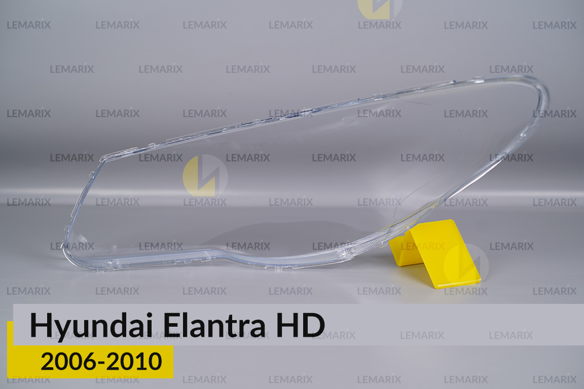 Скло фари Hyundai Elantra HD (2006-2010) праве