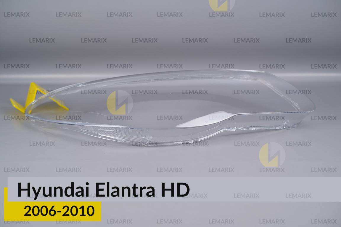 Скло фари Hyundai Elantra HD (2006-2010) праве