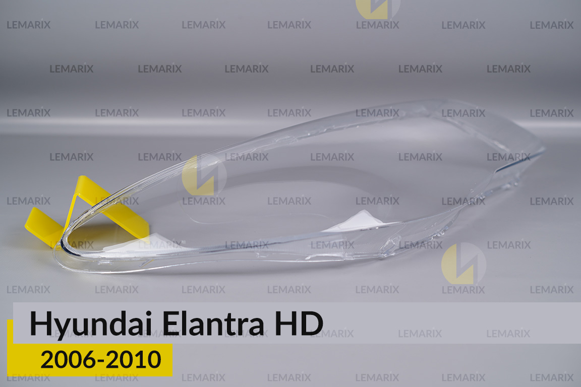 Скло фари Hyundai Elantra HD (2006-2010) праве