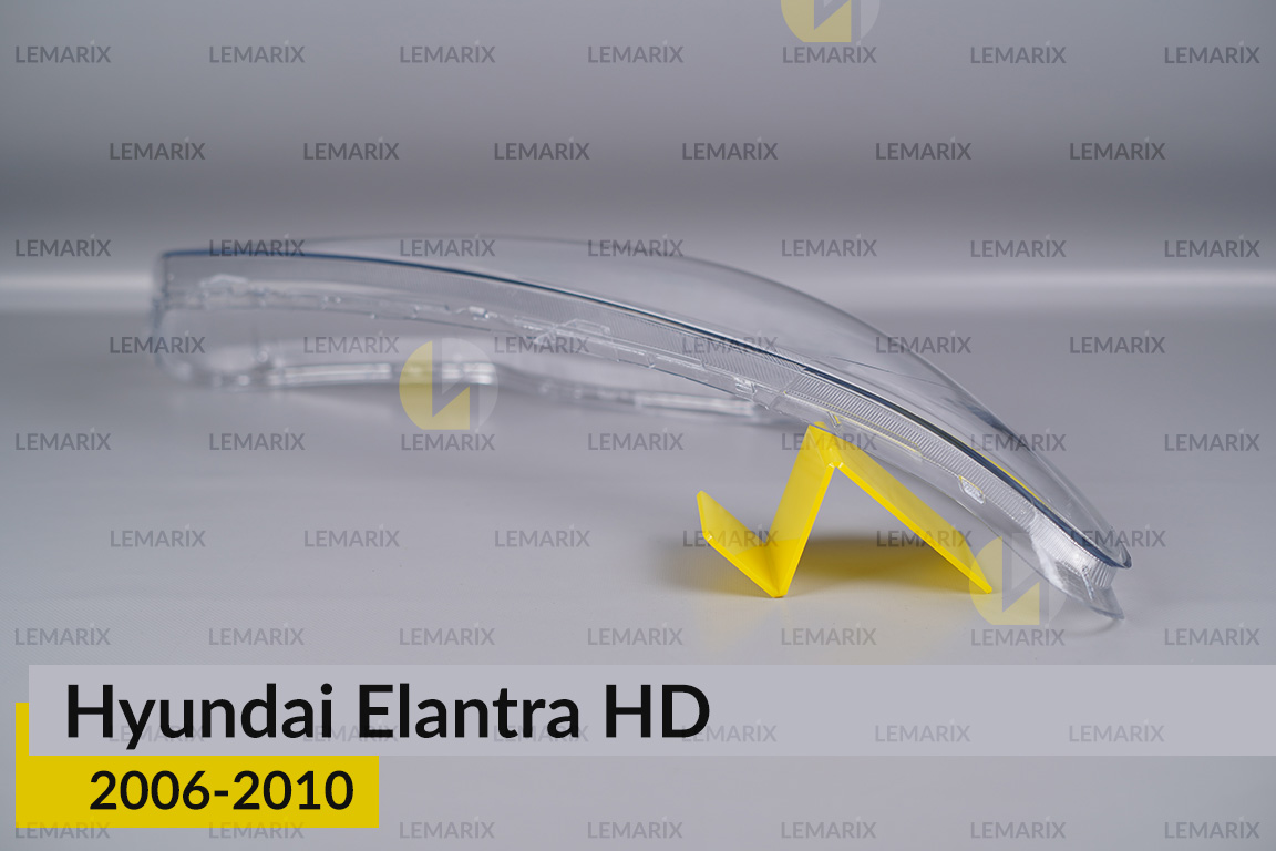 Скло фари Hyundai Elantra HD (2006-2010) праве