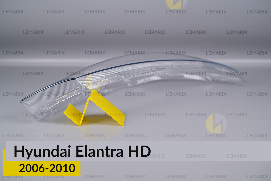 Скло фари Hyundai Elantra HD (2006-2010) праве