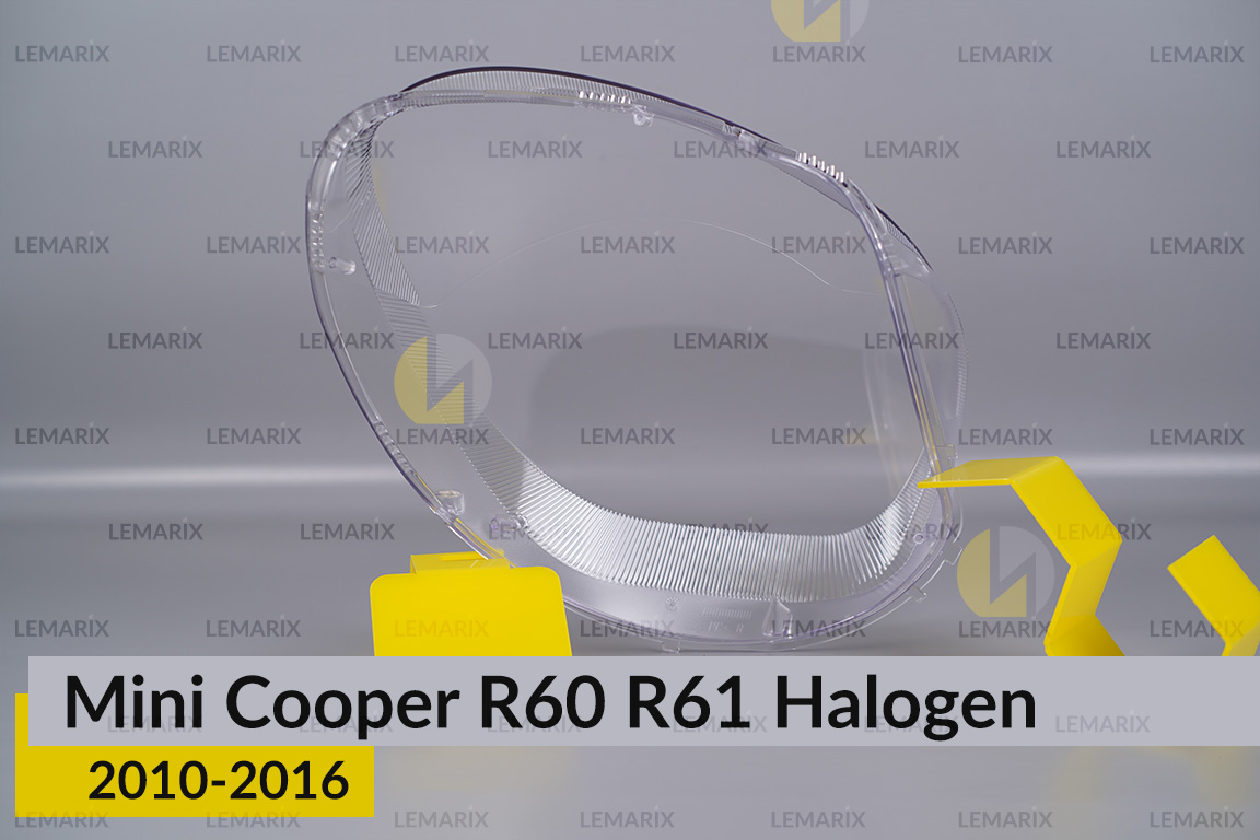 Скло фари Mini Cooper Countryman Paceman R60 R61 Halogen (2010-2016) ліве