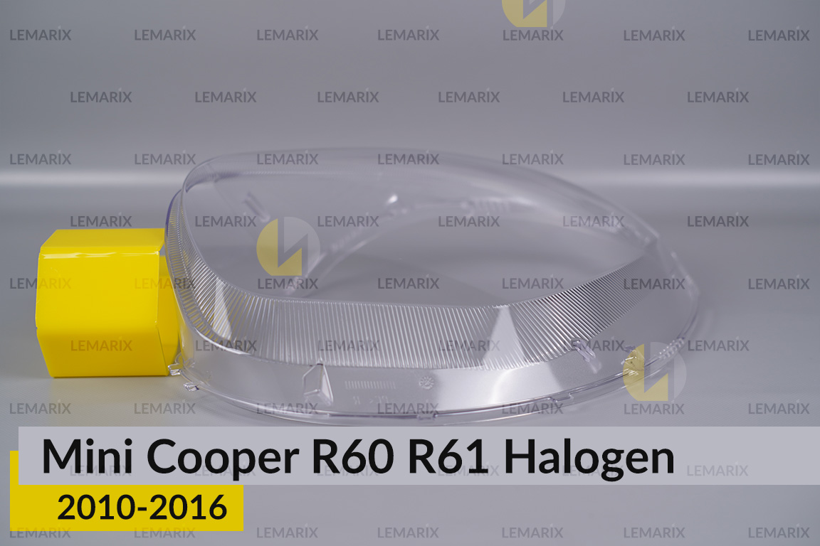 Скло фари Mini Cooper Countryman Paceman R60 R61 Halogen (2010-2016) ліве
