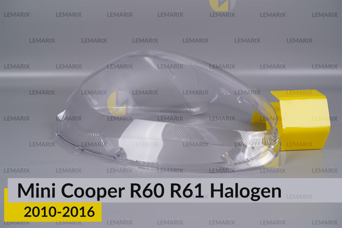 Скло фари Mini Cooper Countryman Paceman R60 R61 Halogen (2010-2016) ліве