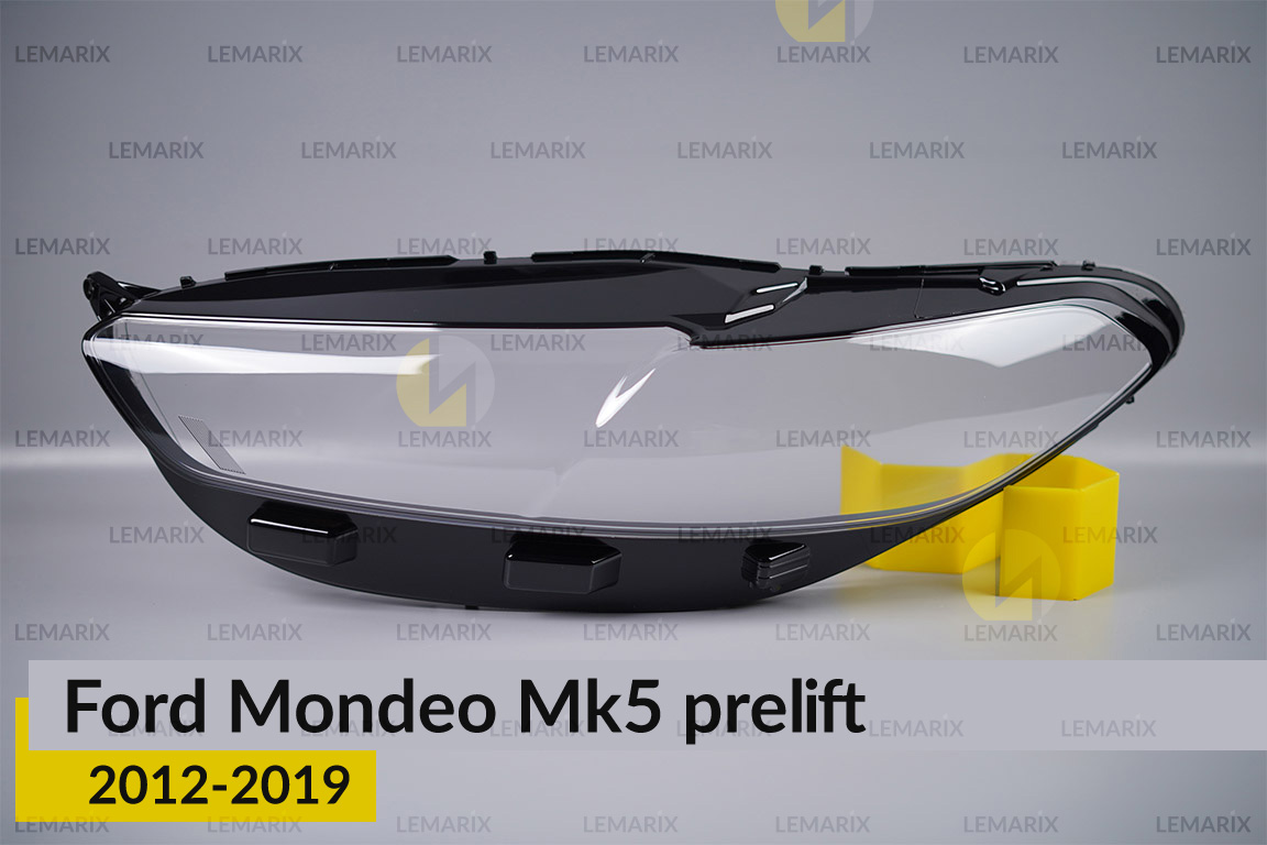 Скло фари Ford Mondeo Mk5 (2012-2019) дорест ліве