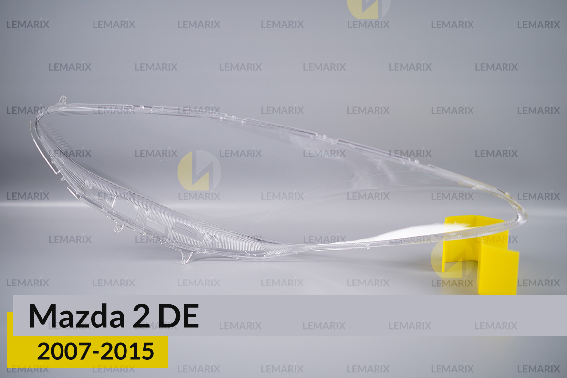 Скло фари Mazda 2 DE (2007-2015) праве