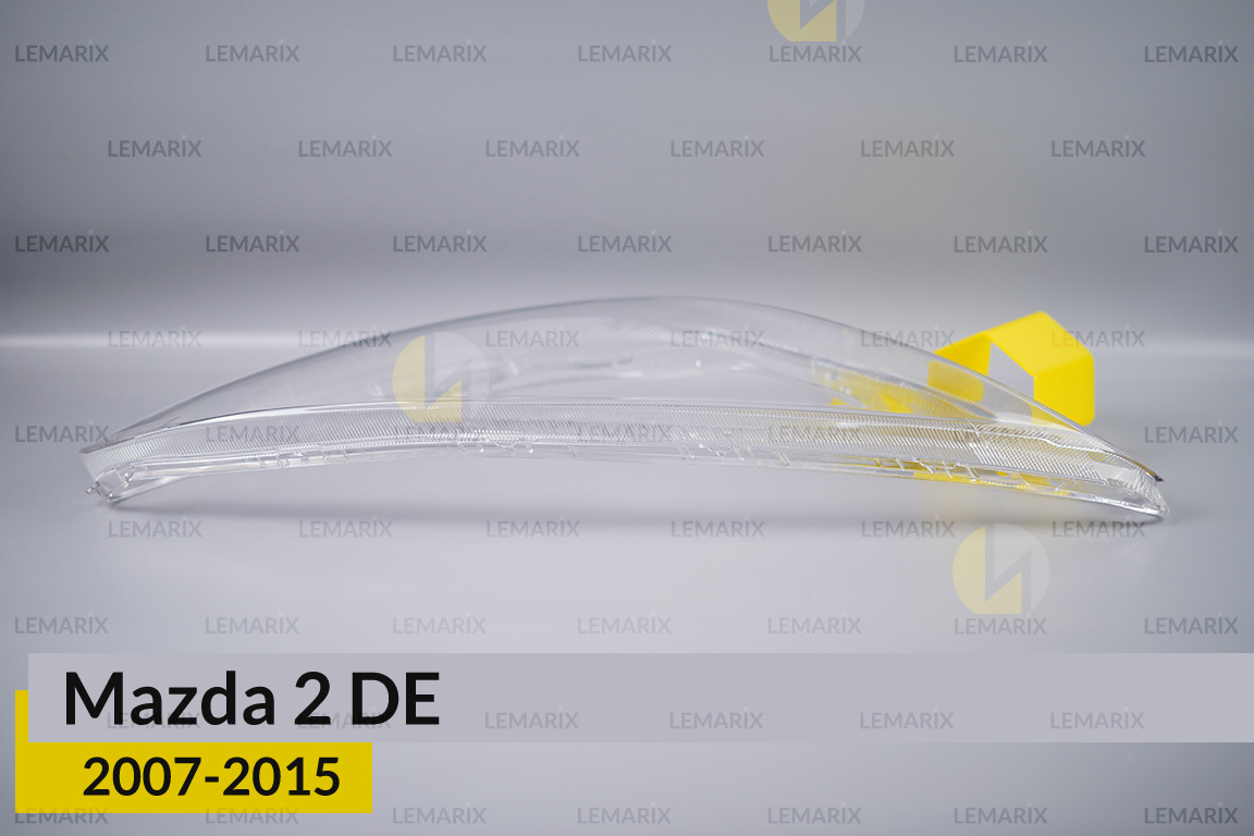 Скло фари Mazda 2 DE (2007-2015) праве