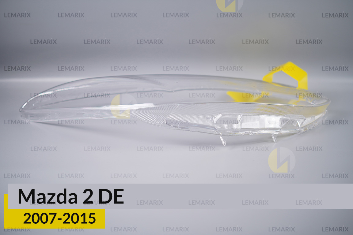 Скло фари Mazda 2 DE (2007-2015) праве