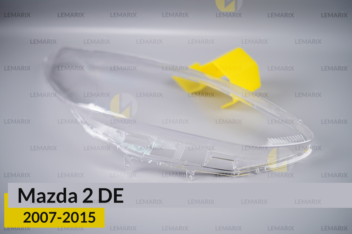 Скло фари Mazda 2 DE (2007-2015) праве