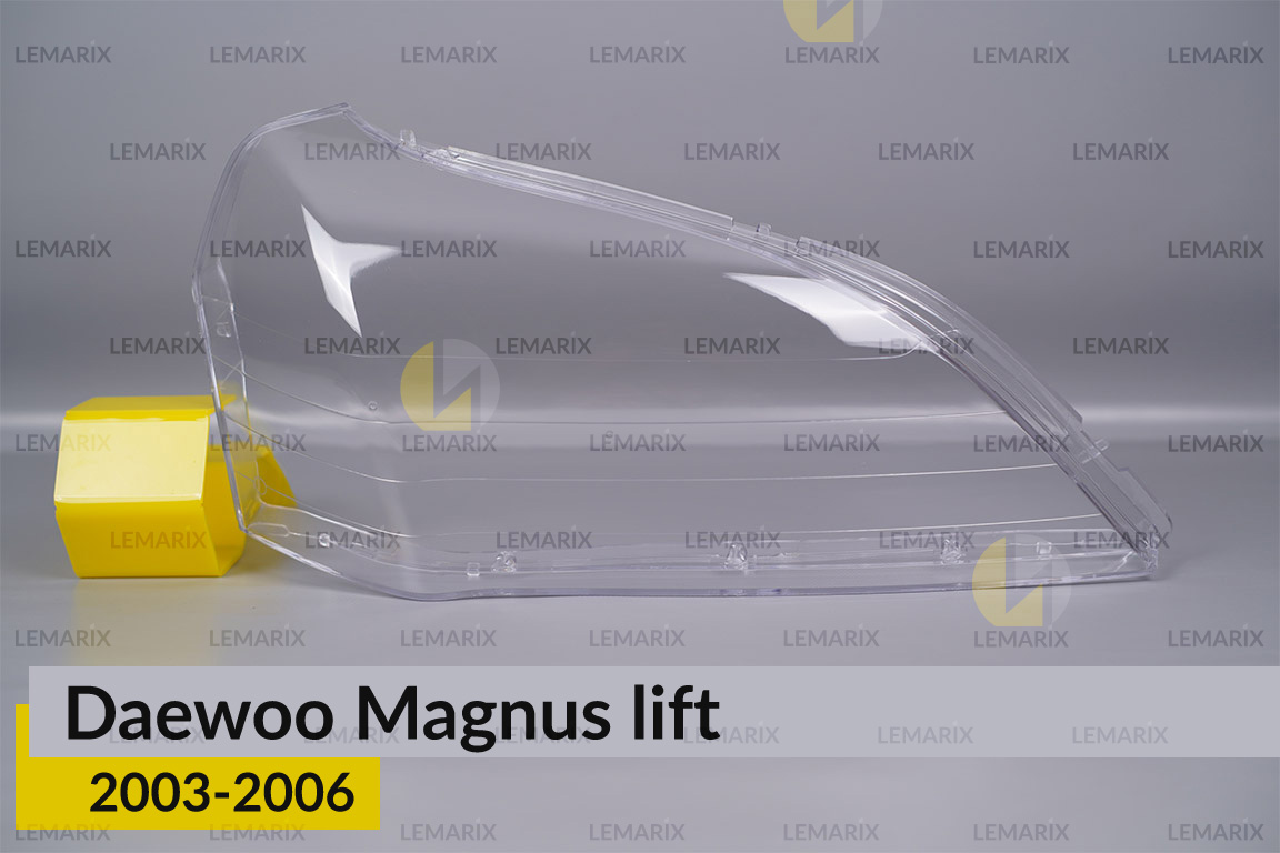 Скло фари Daewoo Magnus (2003-2006) рест праве