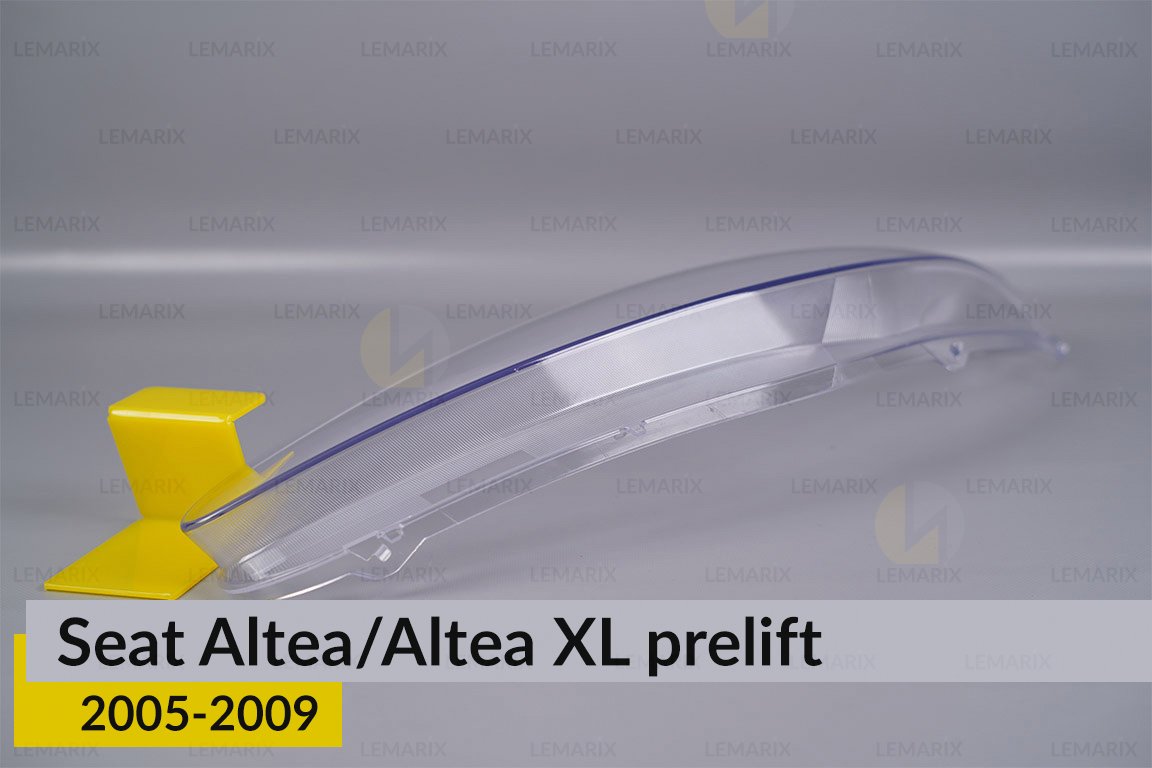Скло фари Seat Altea/Altea XL (2005-2009) дорест ліве