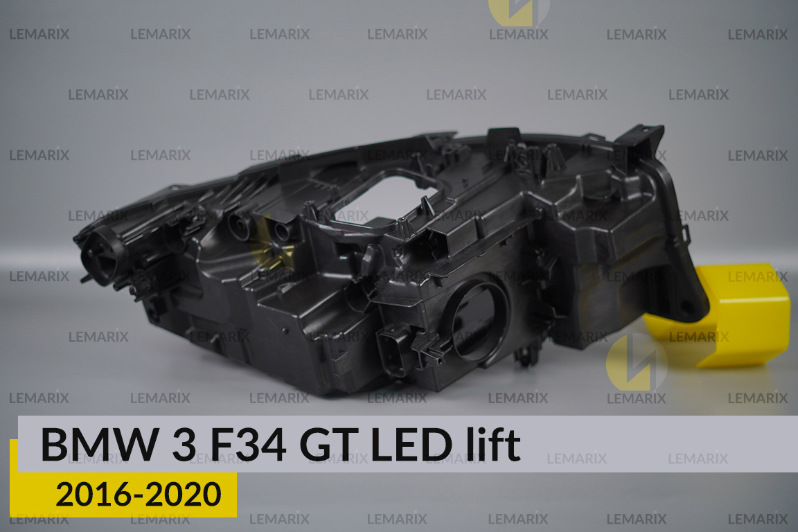Корпус фари BMW 3 F34 GT LED (2016-2020) рест лівий