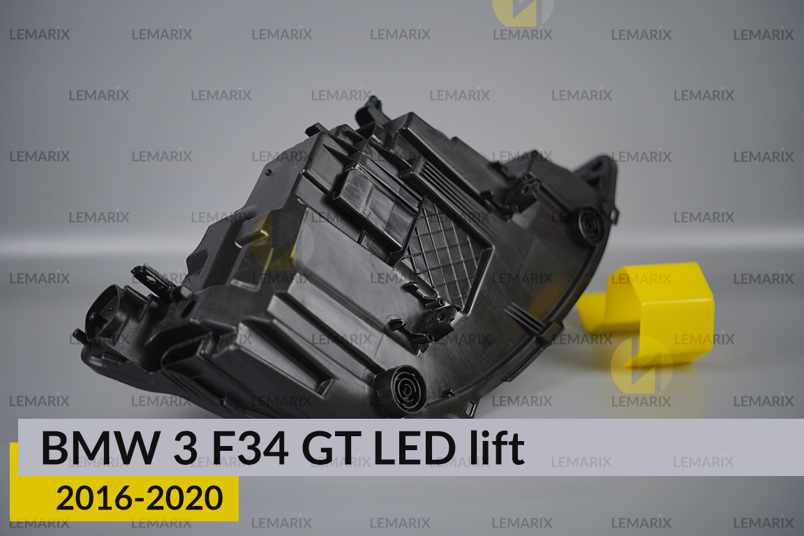 Корпус фари BMW 3 F34 GT LED (2016-2020) рест лівий