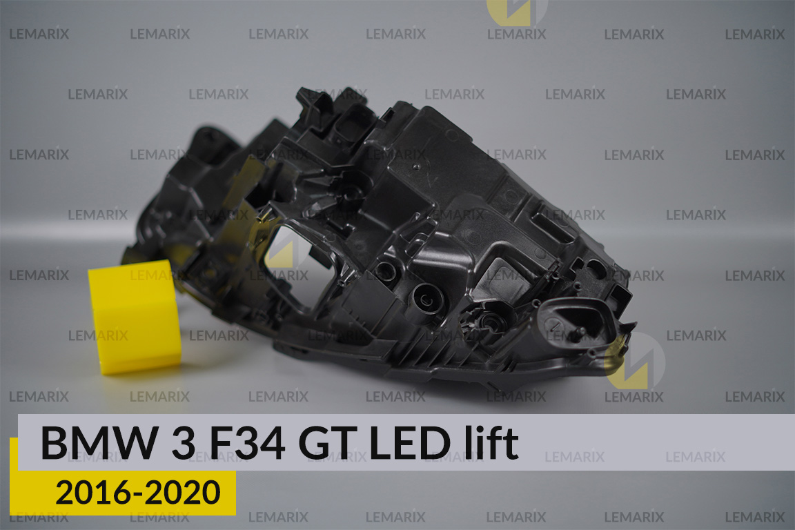 Корпус фари BMW 3 F34 GT LED (2016-2020) рест лівий