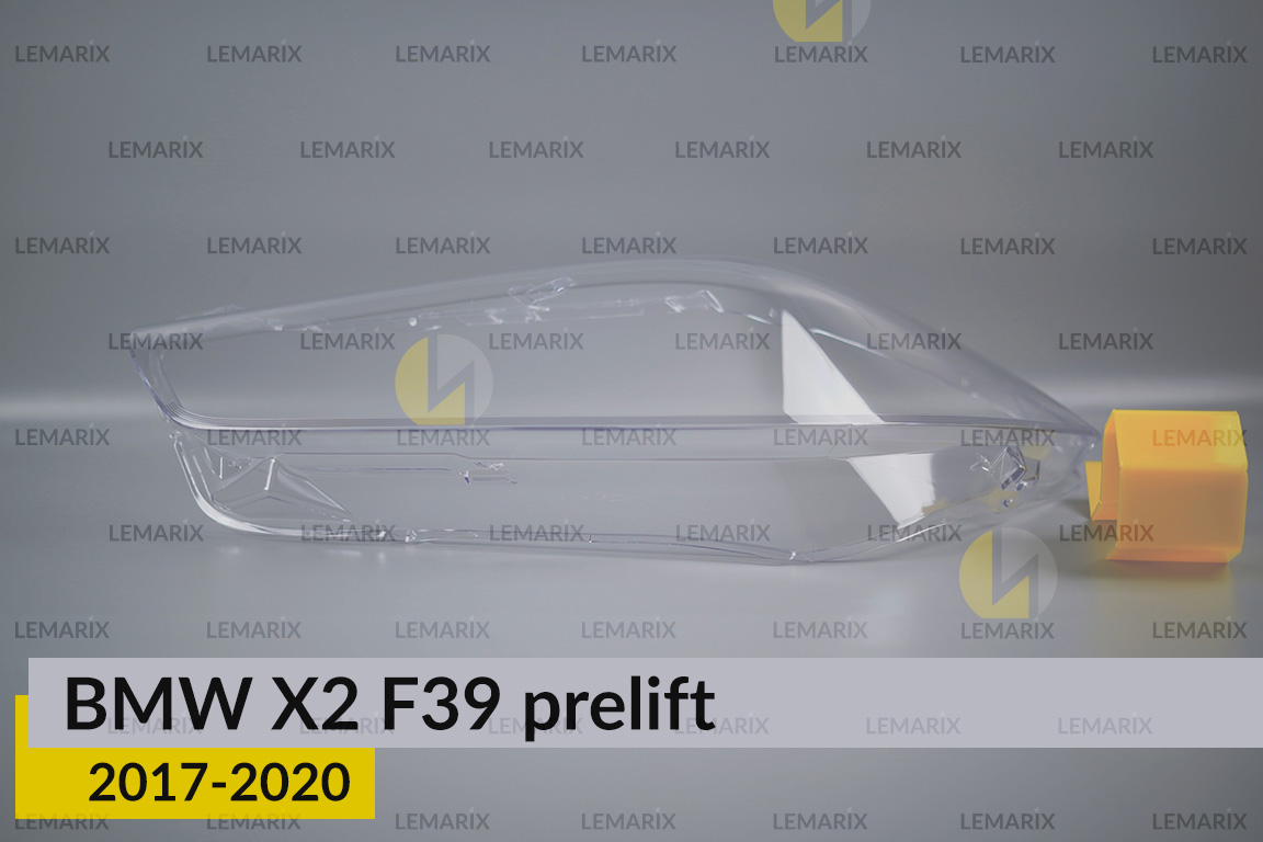 Скло фари BMW X2 F39 (2017-2020) дорест ліве