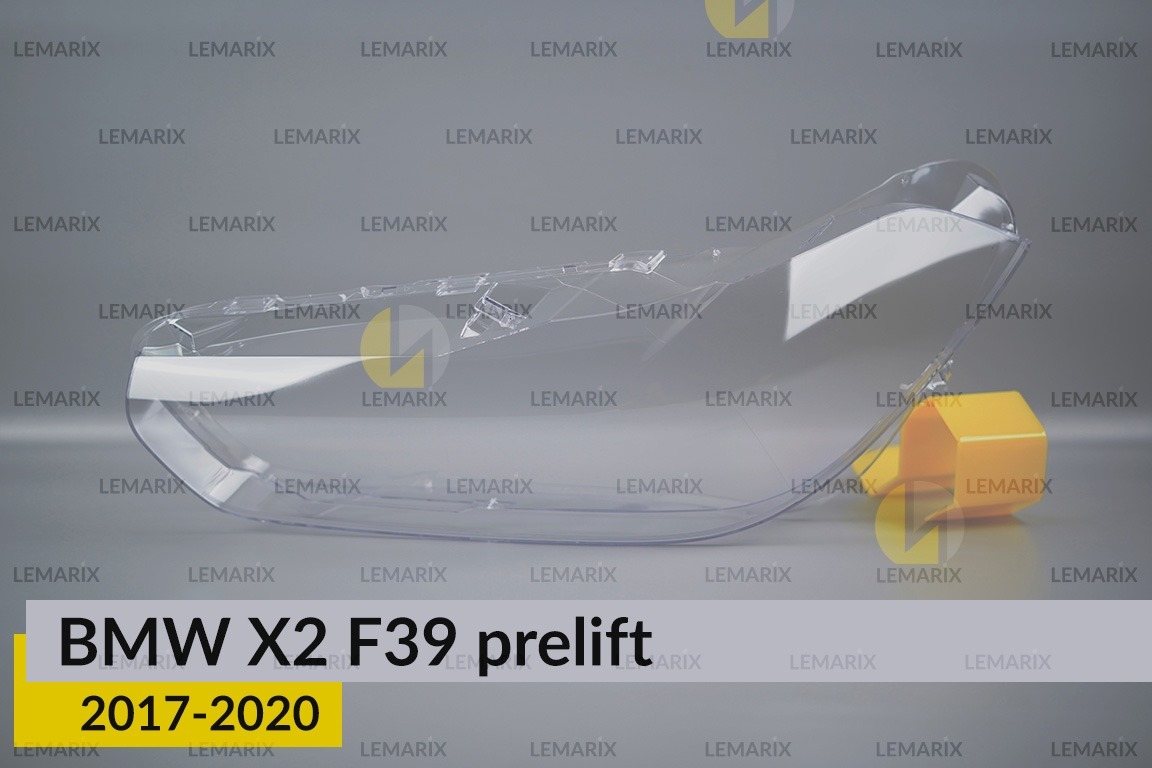 Скло фари BMW X2 F39 (2017-2020) дорест ліве