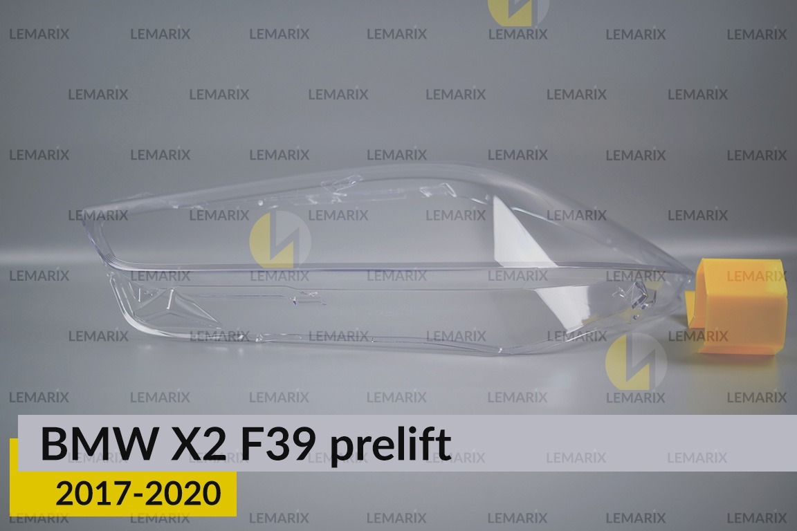 Скло фари BMW X2 F39 (2017-2020) дорест ліве