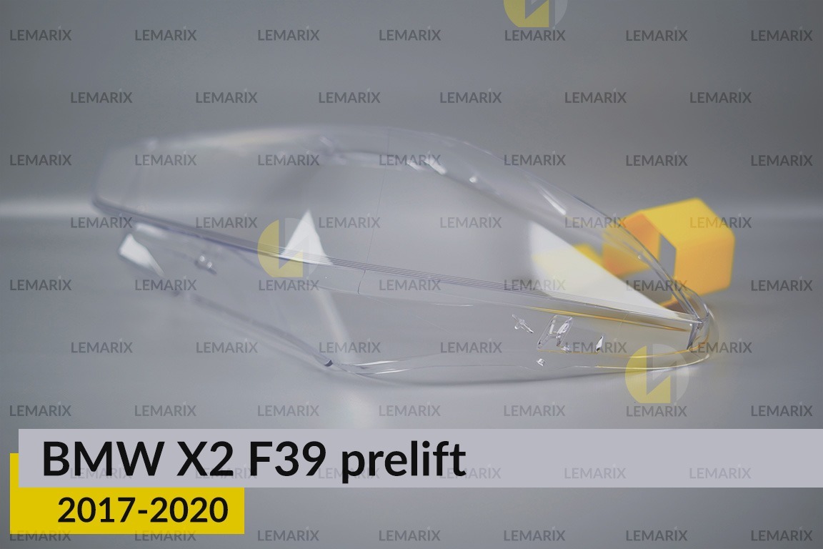 Скло фари BMW X2 F39 (2017-2020) дорест ліве
