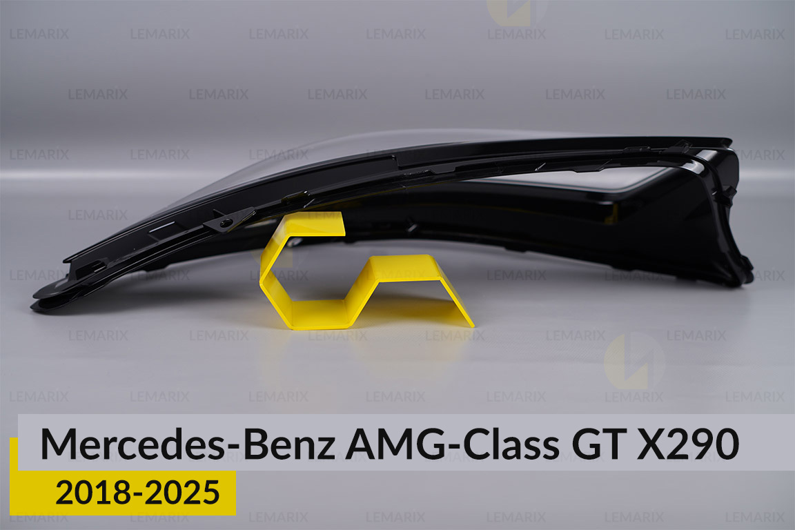 Скло фари Mercedes-Benz AMG-Class GT X290 (2018-2025) ліве
