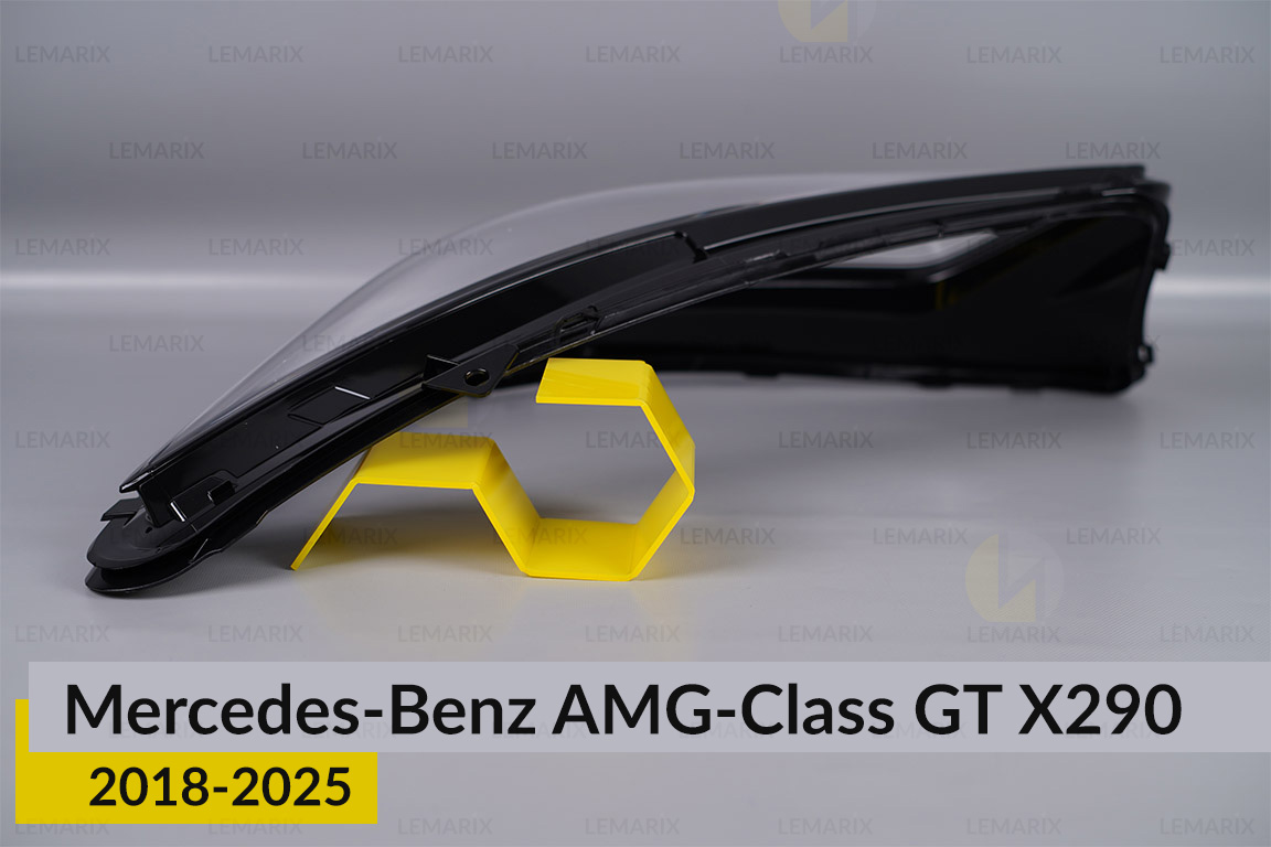 Скло фари Mercedes-Benz AMG-Class GT X290 (2018-2025) ліве