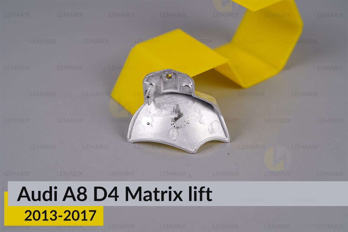 Хромована маска відбивача 1 Audi A8 D4 Matrix (2013-2017) рест права