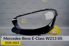 Скло фари Mercedes-Benz E-Class W213 (2020-2023) рест ліве