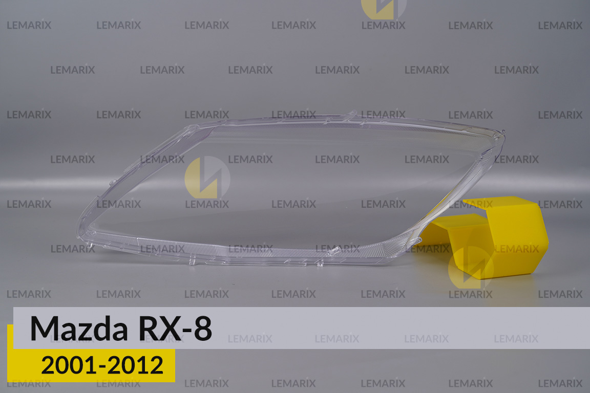 Скло фари Mazda RX-8 (2001-2012) праве