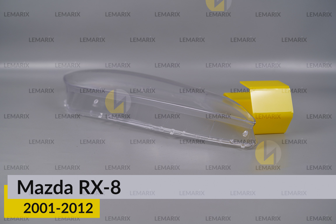 Скло фари Mazda RX-8 (2001-2012) праве