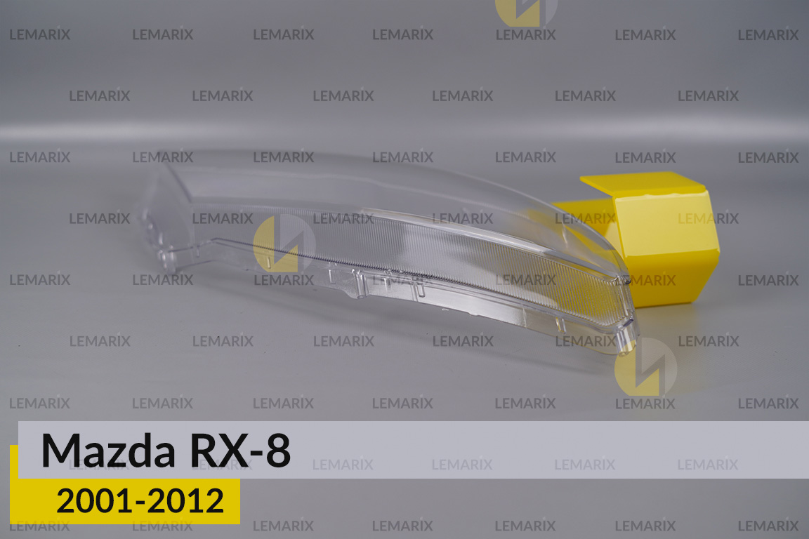 Скло фари Mazda RX-8 (2001-2012) праве