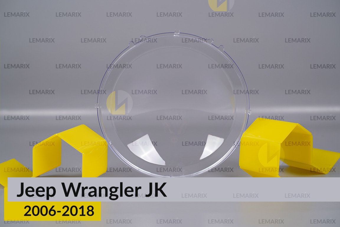 Скло фари Jeep Wrangler JK (2006-2018) ліве/праве