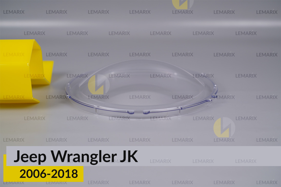 Скло фари Jeep Wrangler JK (2006-2018) ліве/праве