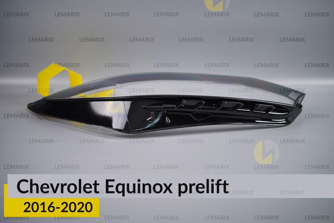 Скло фари Chevrolet Equinox (2016-2020) дорест праве