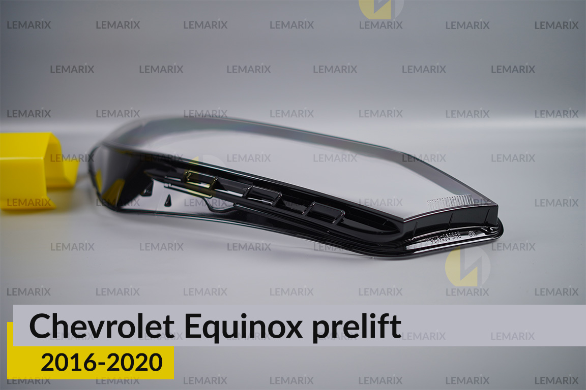 Скло фари Chevrolet Equinox (2016-2020) дорест праве