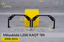 Перехідна рамка для Mitsubishi L200 KAOT (2008-2016) 2 рест