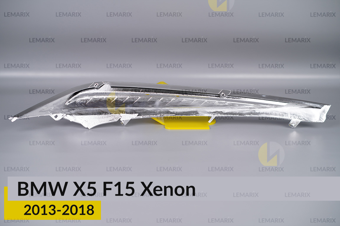 Хромована декоративна маска верхня BMW X5 F15 Xenon (2013-2018) права