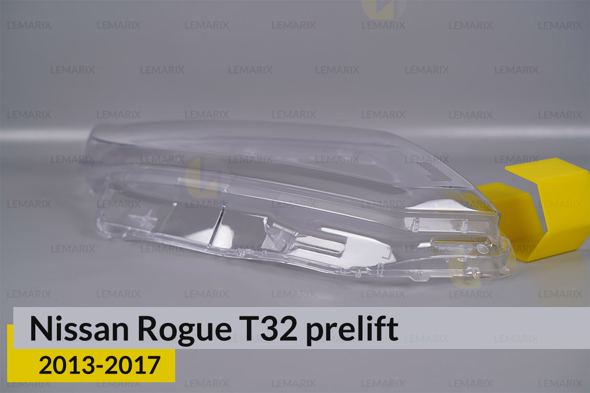 Скло фари Nissan Rogue T32 (2013-2017) дорест праве