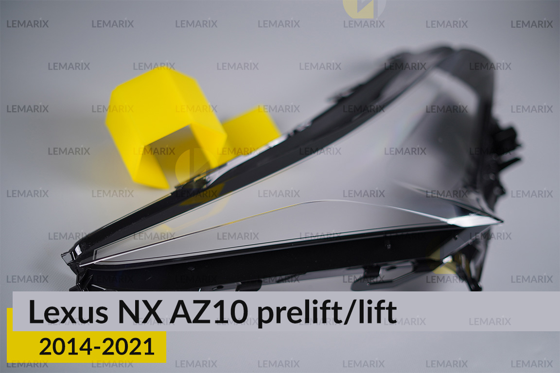 Скло фари Lexus NX AZ10 (2014-2021) дорест/рест праве