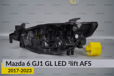 Корпус фари Mazda 6 GJ1 GL LED AFS (2017-2023) 2 рест лівий