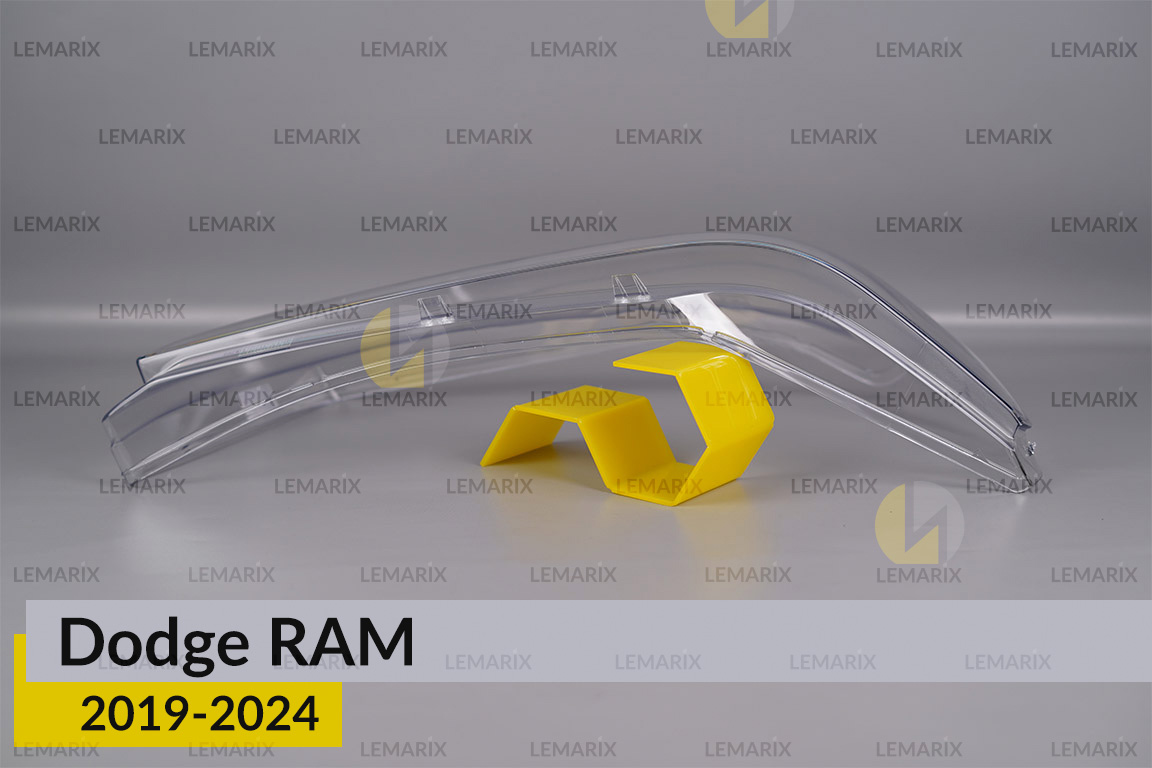 Скло фари Dodge RAM (2019-2024) праве