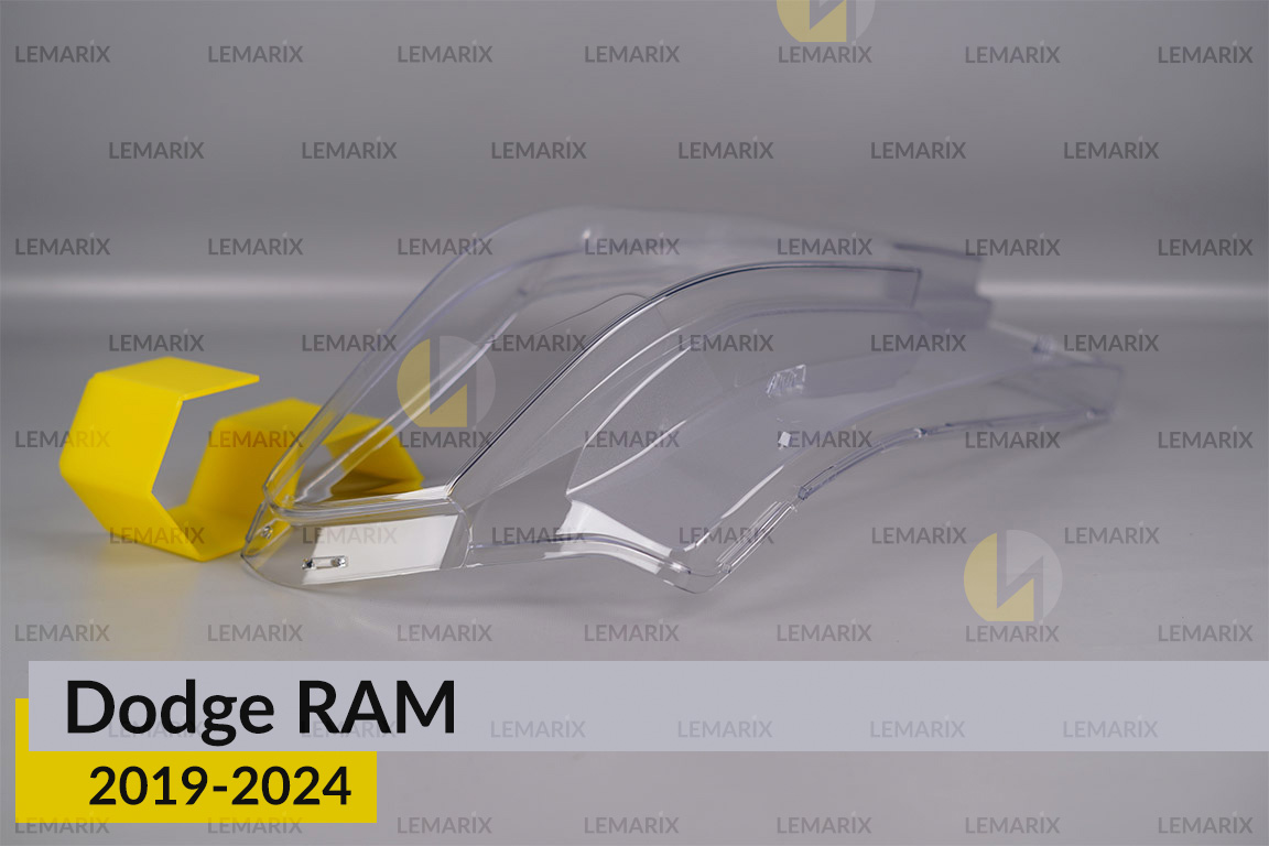 Скло фари Dodge RAM (2019-2024) праве