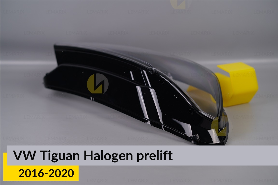 Скло фари VW Volkswagen Tiguan Halogen (2016-2020) дорест праве