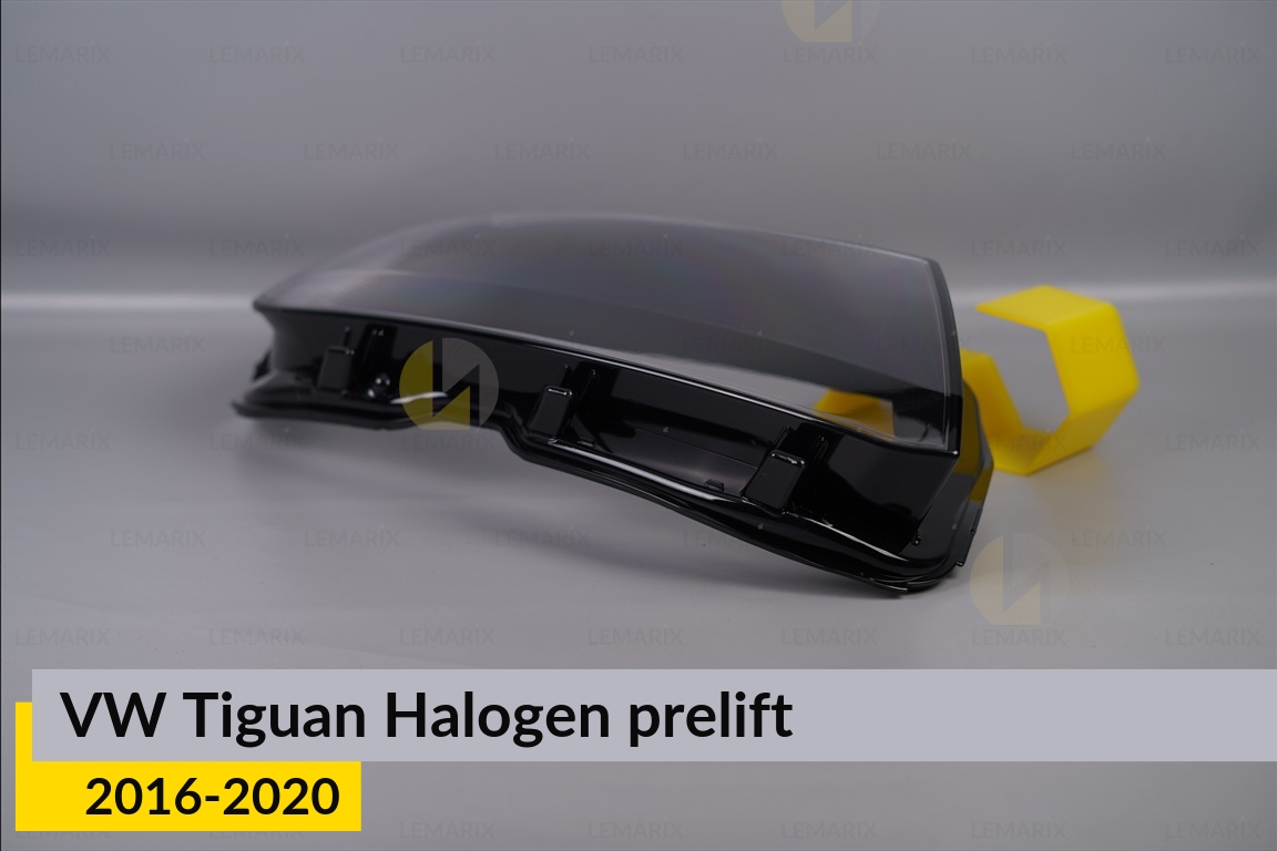 Скло фари VW Volkswagen Tiguan Halogen (2016-2020) дорест праве