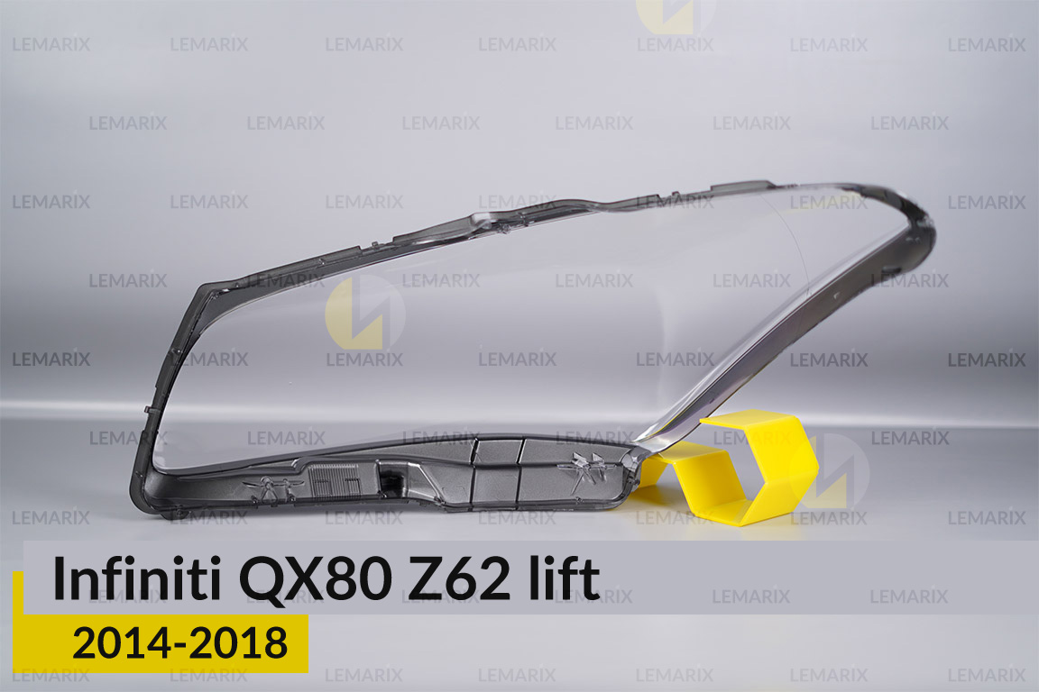 Скло фари Infiniti QX80 Z62 (2014-2018) рест праве