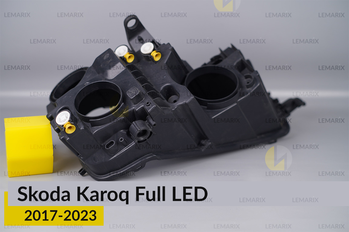 Корпус фари Skoda Karoq Full LED (2017-2021) дорест правий